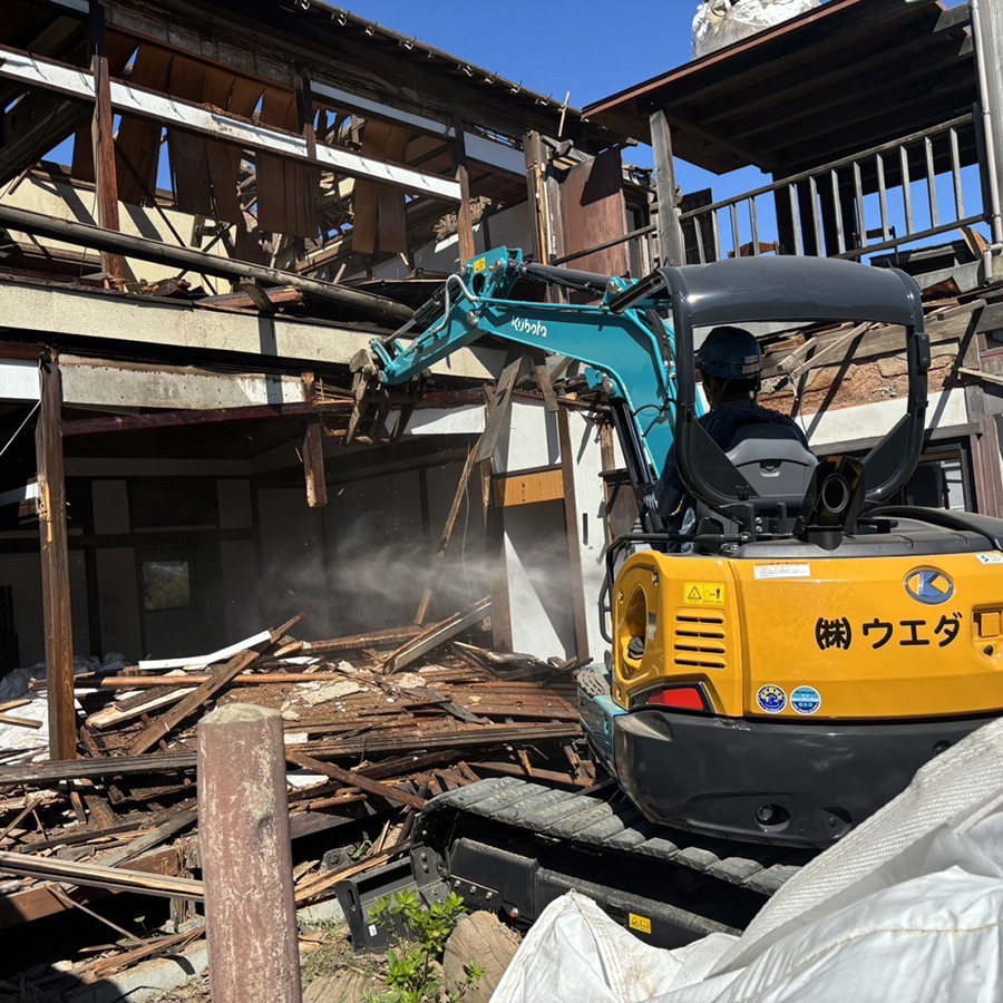 解体工事写真
